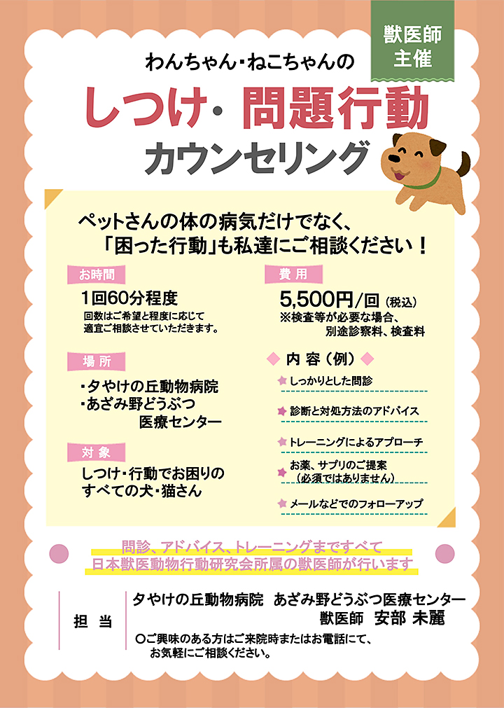 行動学カウンセリング案内